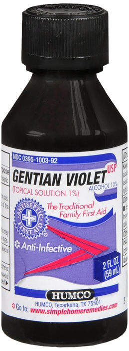 GENTIAN VIOLET 1% 2OZ HUMCO