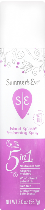 Summer's Eve Island Splash Freshening Spray 2oz