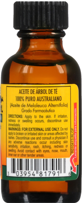 Humco 100% Pure Australian Tea Tree Oil 1oz