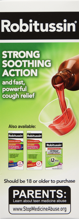 ROBITUSSIN DM MAX STR NIGHTTIME CGH 8OZ