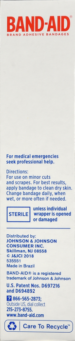 BAND-AID Tru-Stay Sheer Adhesive Pad Large 10ct