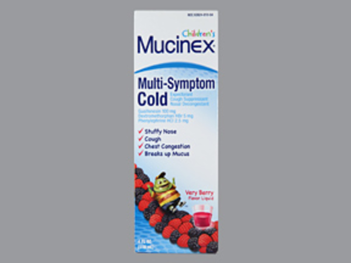 Children's Mucinex Multi-Symptom Cold Very Berry Liquid 4oz