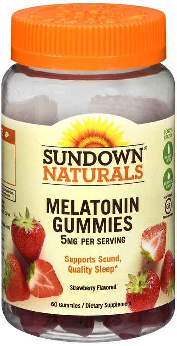 Sundown Melatonin 5mg Gummies 60ct