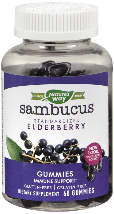 Nature's Way Sambucus Immune Support Elderberry Gummies 60ct