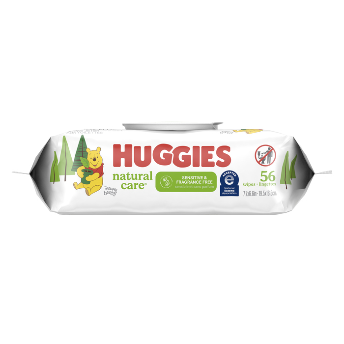 Huggies Natural Care Wipes 56ct