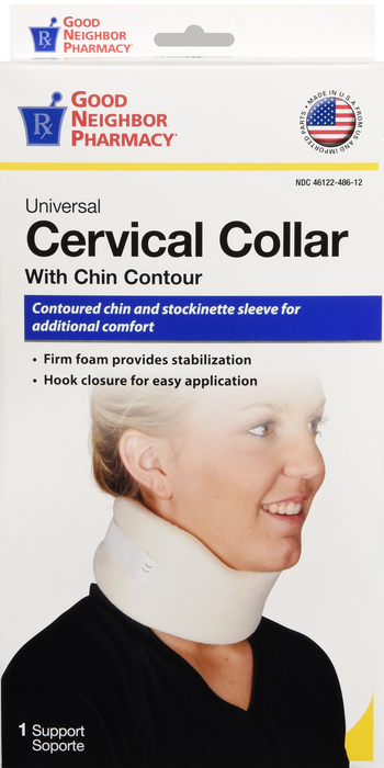 Good Neighbor Pharmacy Universal 2.5in Cervical Collar w/Chin Contour 1ct