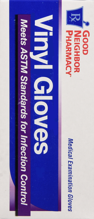 Good Neighbor Pharmacy Vinyl Gloves Powder Free 50ct