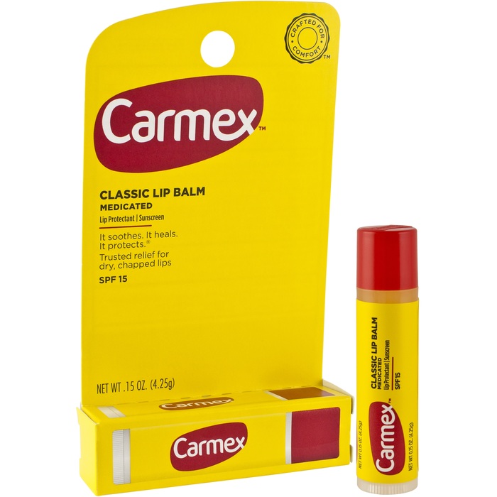 Carmex Moisturizing Lip Balm Click Stick 0.15oz