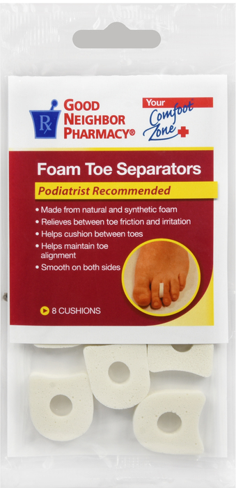 Good Neighbor Pharmacy Foam Toe Separator Cushions 8ct