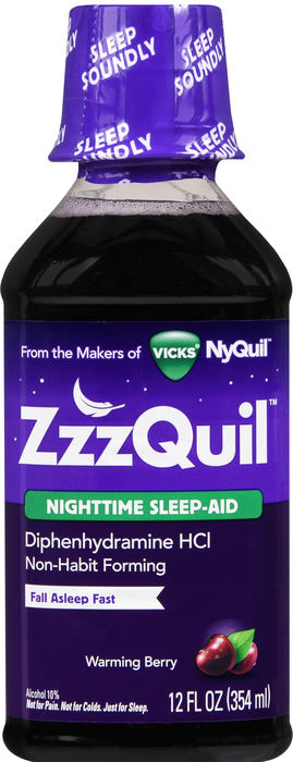 ZZZQuil Nighttime Sleep-Aid Liquid 12oz