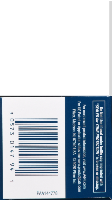 ADVIL DUAL ACTION W/ACETAMIN CPL 144CT