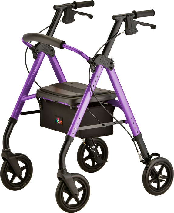 ROLLATOR STAR 8 DLX PURP 4262PL NOVA DS