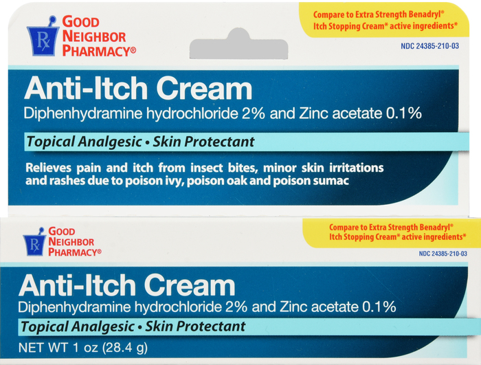 Good Neighbor Pharmacy Anti-Itch 2% Topical Analgesic Cream 1oz