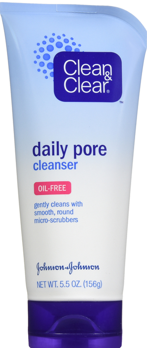 CLEAN&CLEAR DLY PORE CLEANS OIL/FR 5.5OZ