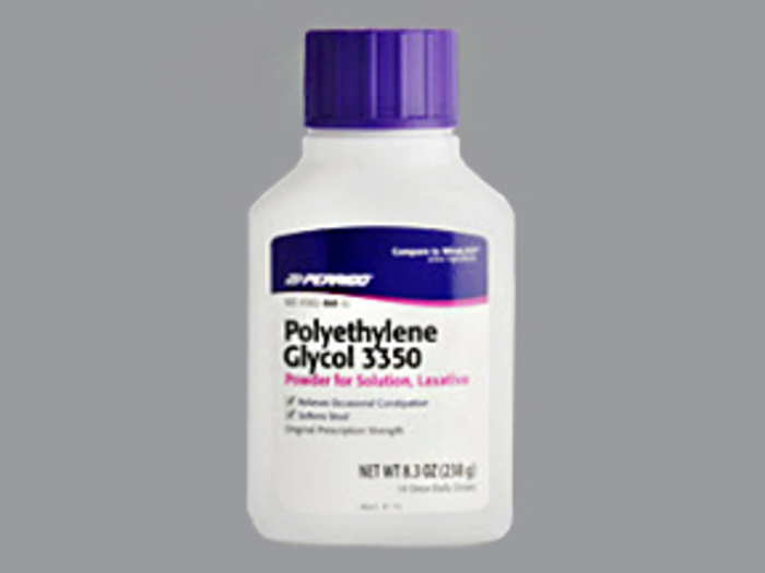 Polyethylene Glycol 3350 Powder 238g Perrigo