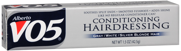 Alberto VO5 Gray/White/Silver Blonde Conditioning Hairdressing 1.5oz