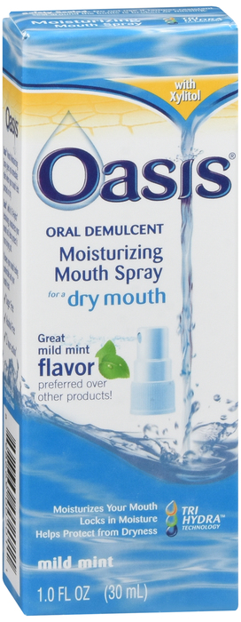 Oasis Moisturizing Mild Mint Mouth Spray 1oz