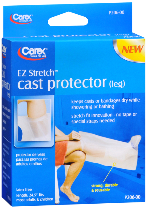 Carex E-Z Stretch Cast Protector, Leg 1ct