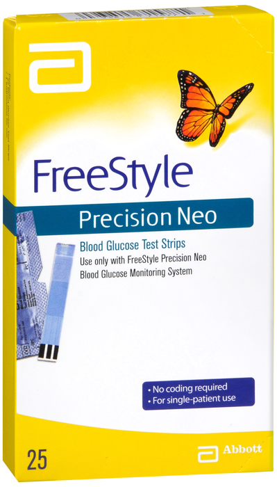 FREESTYLE PRECISION NEO TEST STRIPS 25CT