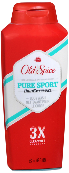 Old Spice Pure Sport High Endurance Body Wash 18oz