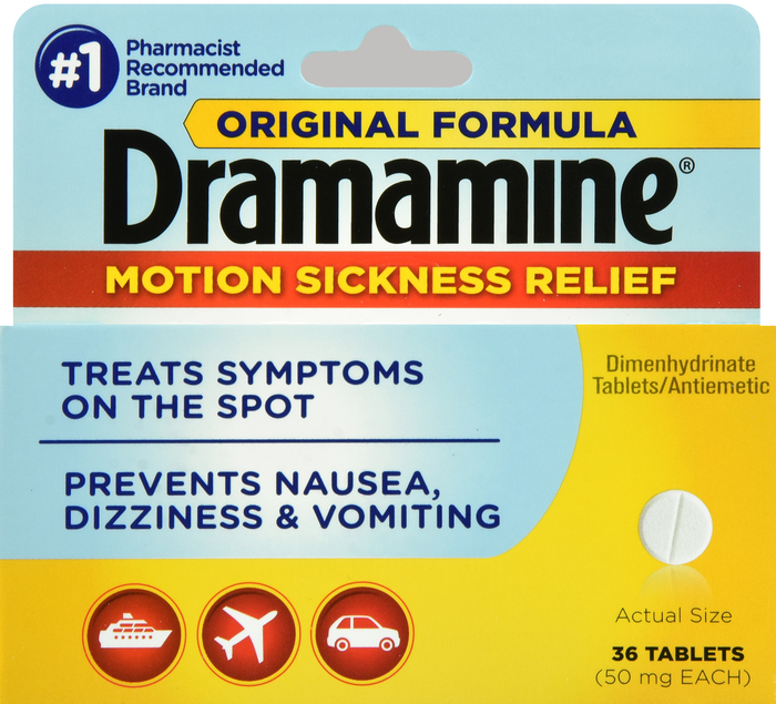 Dramamine Motion Sickness Relief Tablets 36ct