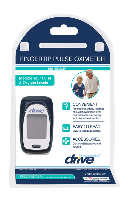 Medquip Fingertip Pulse Oximeter 1ct