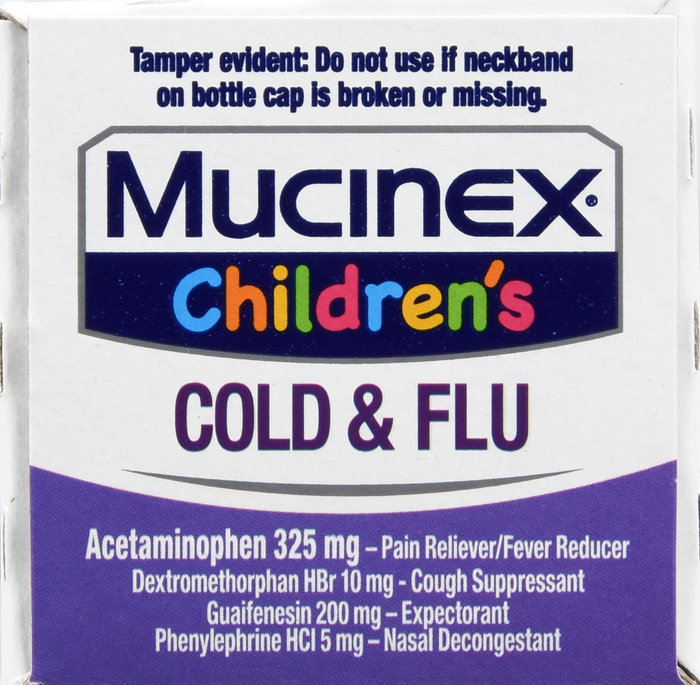 Mucinex Children's Cold, Cough, & Sore Throat Mixed Berry Liquid 4oz