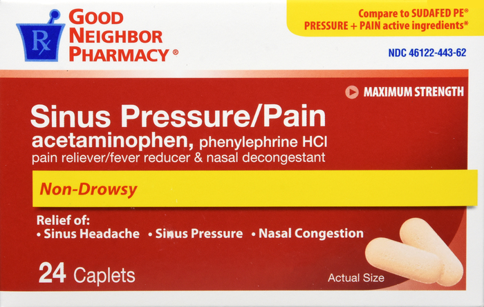 Good Neighbor Pharmacy Sinus Pressure / Pain 24ct