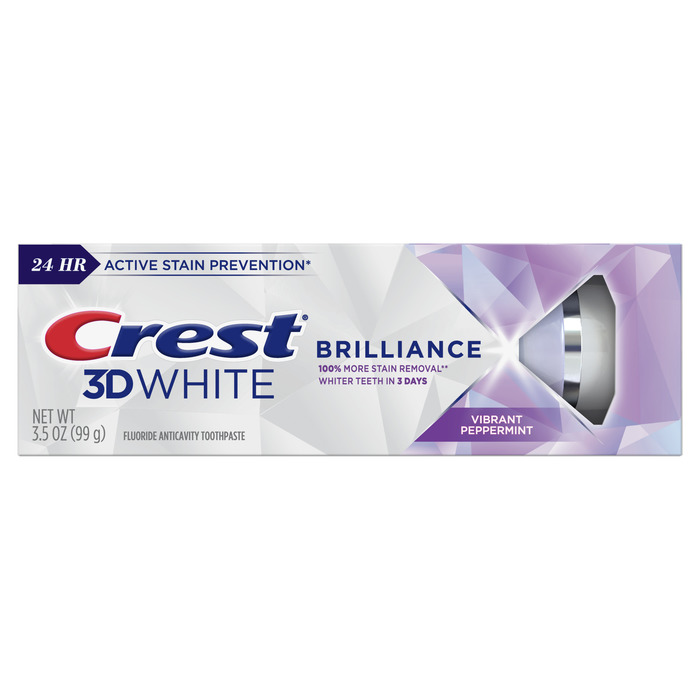 CREST 3D WHT BRILLINC PPRMNT T/P 3.5OZ