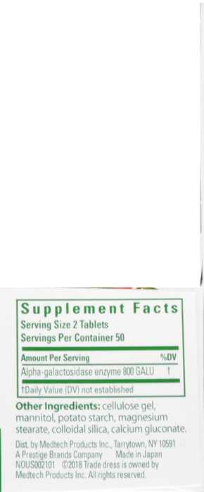 Beano Tablets 100ct