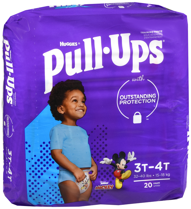 HUGGIES PULL-UPS BOY 3T-4T U/G 4X20CT