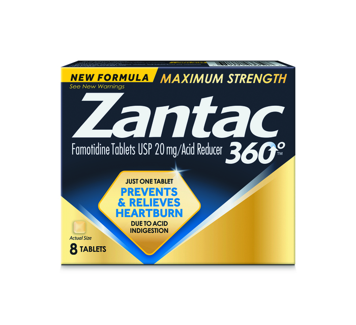 Zantac 360 Maximum Strength Tablets 8ct