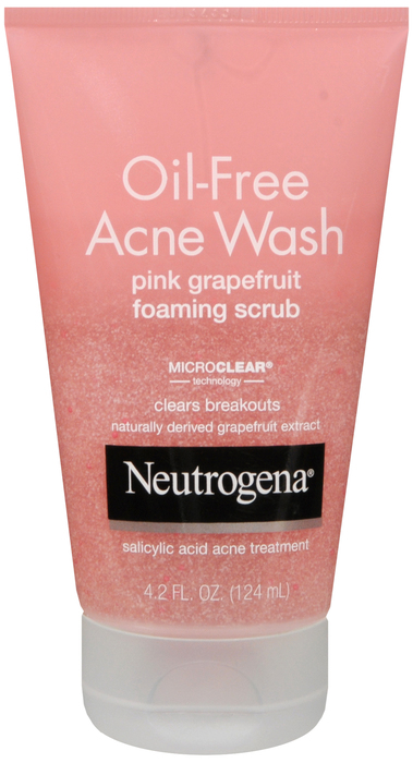 NEUTROGENA ACNE O/F SCRUB REGULAR 4.2OZ