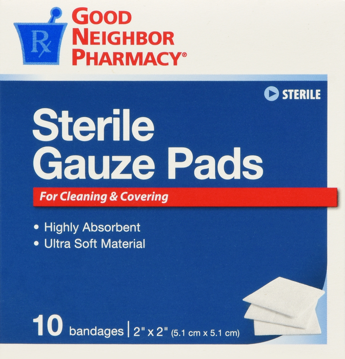 Good Neighbor Pharmacy Sterile Gauze Pads 2x2 10ct