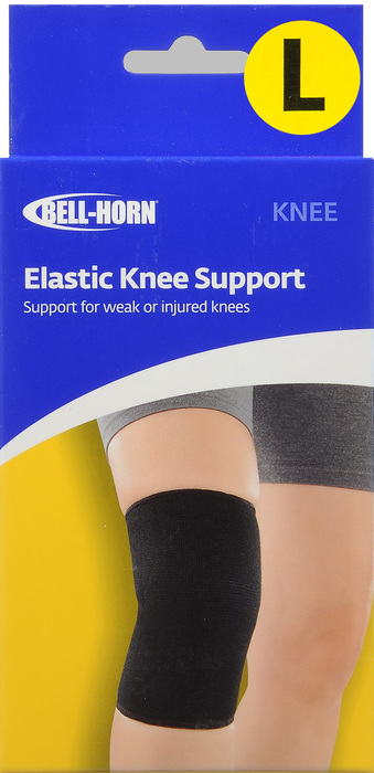 ELASTIC KNEE SUPPORT BLK L BELLHORN