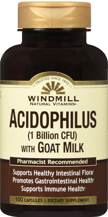 PROBIOTIC W/ GOAT MILK CAP 100CT WINDML