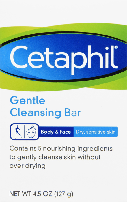 Cetaphil Gentle Cleansing Bar 4.5oz