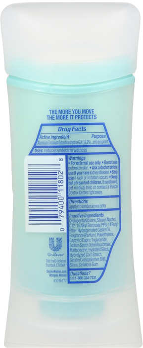 Degree Women Motion Sense Active Clean Deodorant 2.6oz