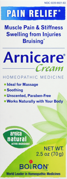 Arnicare Cream Homeopathic Pain Relief 2.5oz