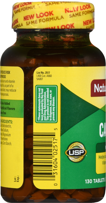 Nature Made CALCIUM 500MG TABLET 130ct