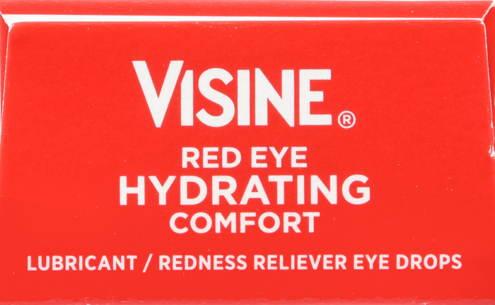 Visine Red Eye Hydrating Comfort Lubricating Eye Drops 0.5oz