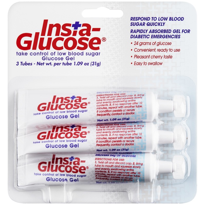 INSTA-GLUCOSE GEL 3X1.09 OZ