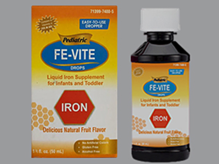 FE-VITE IRON DRP 50 ML