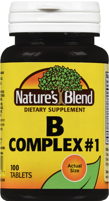 Nature's Blend B Complex Form 1 Tablets 100ct