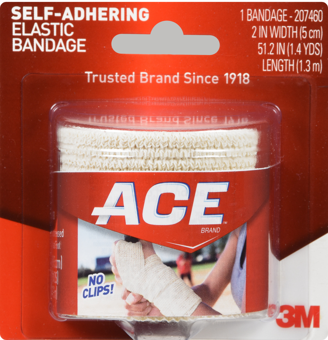 ACE Self-Adhering Elastic Bandage 2 Inch 1ct