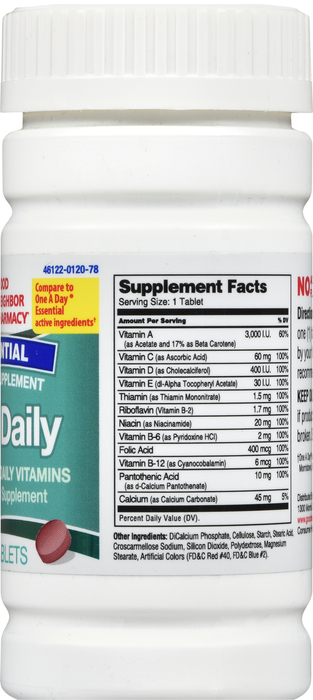 Good Neighbor Pharmacy One Daily Essential Tablets 100ct