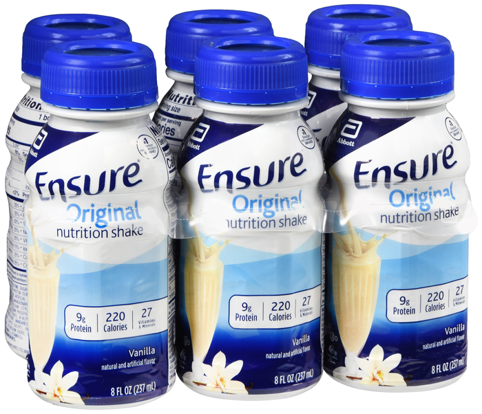 Ensure Original Nutrition Shake 8oz Vanilla 6ct