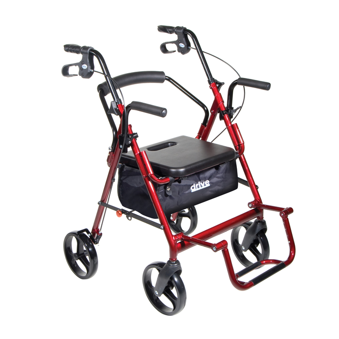 Rollator Duet Burgundy