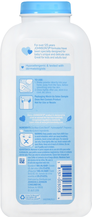 Johnson's Baby Powder with Aloe Vera & Vitamin E 15oz