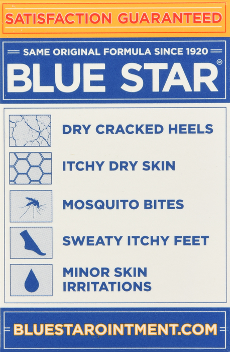 Blue Star Anti-Itch Medicated Ointment 2oz